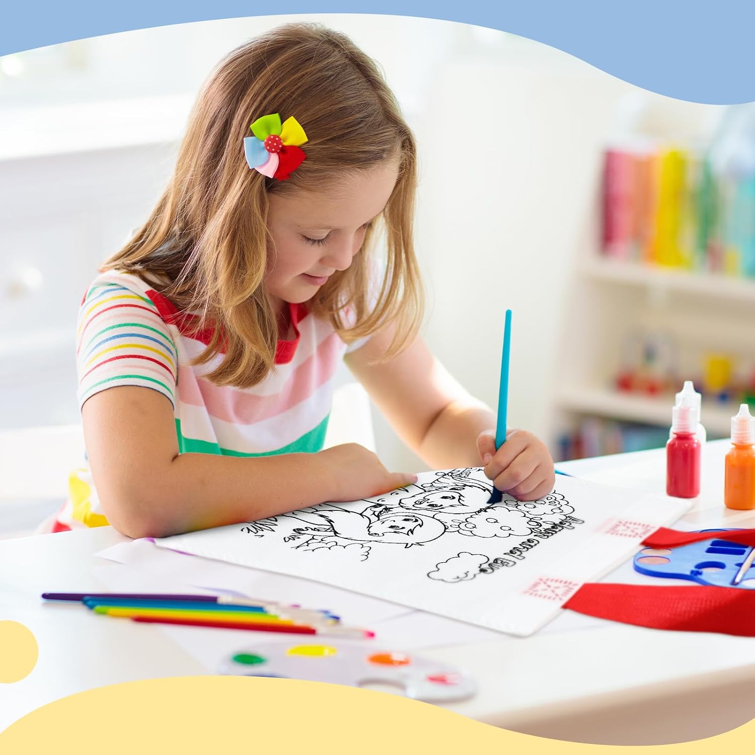 36 Pcs Christian Coloring Goodie Bags for Kids Christian Crafts Sunday School Supplies Religious Gifts for Kids