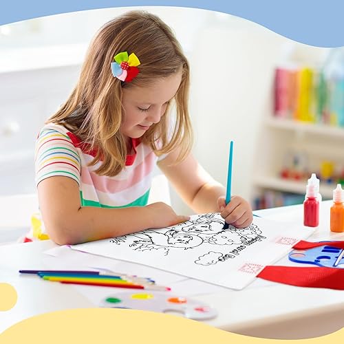 Miniatura 7 de 36 bolsas cristianas para colorear para niños, manualidades cristianas, suministros de escuela dominical, regalos religiosos para niños (cristiano)