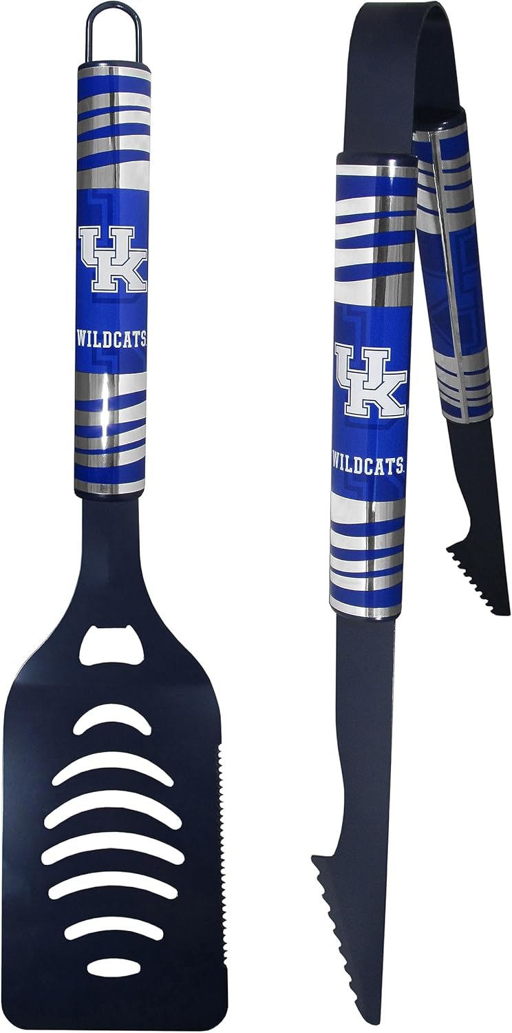 Siskiyou Sports NCAA Kentucky Wildcats 2 pc Color Tailgate BBQ Set Team Colors, One Size