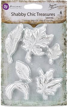 Prima Marketing Shabby Chic Treasures Resin-Leaves