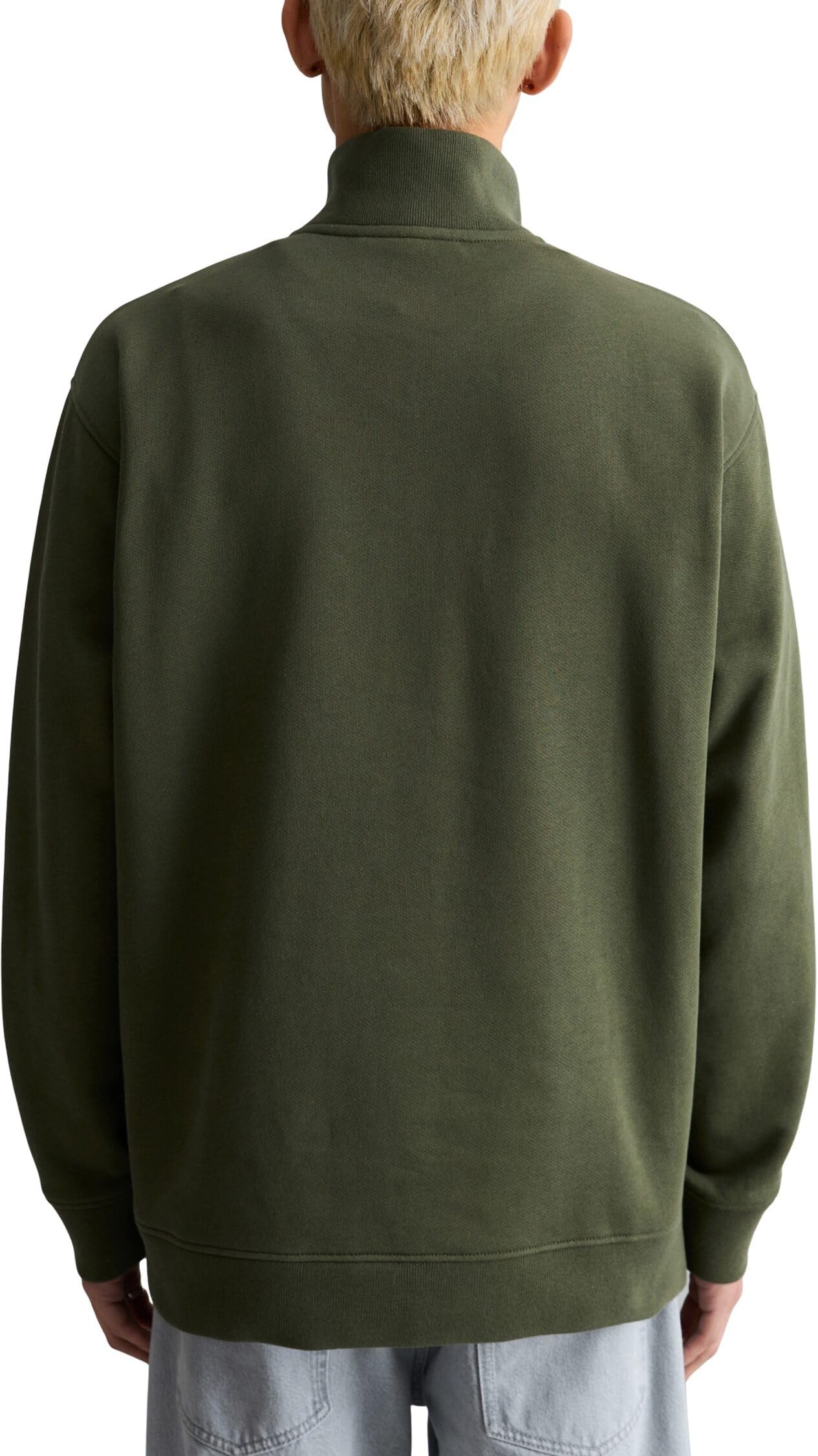Marc OߴPolo Denim Uomo Maglia Troyer in Cotone bio Relaxed Fit