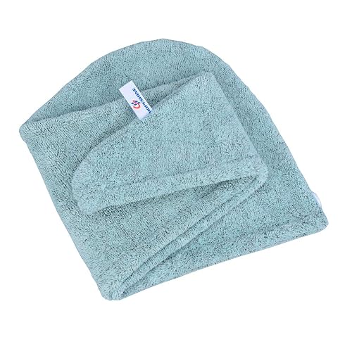 Miniatura 5 de Toalla de pelo de microfibra de bambú para mujer, toallas de ducha suaves para rizar, turbante, gorro de secado, gran regalo para niñas, paquete de 3