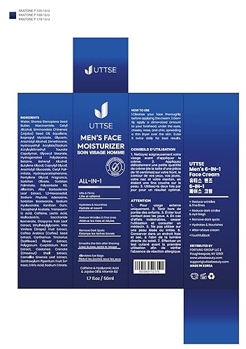 Miniatura 9 de Hidratante facial 6 en 1 para hombre: crema facial para hombres, reduce el aspecto de las bolsas para los ojos, las ojeras y la hinchazón, cuidado
