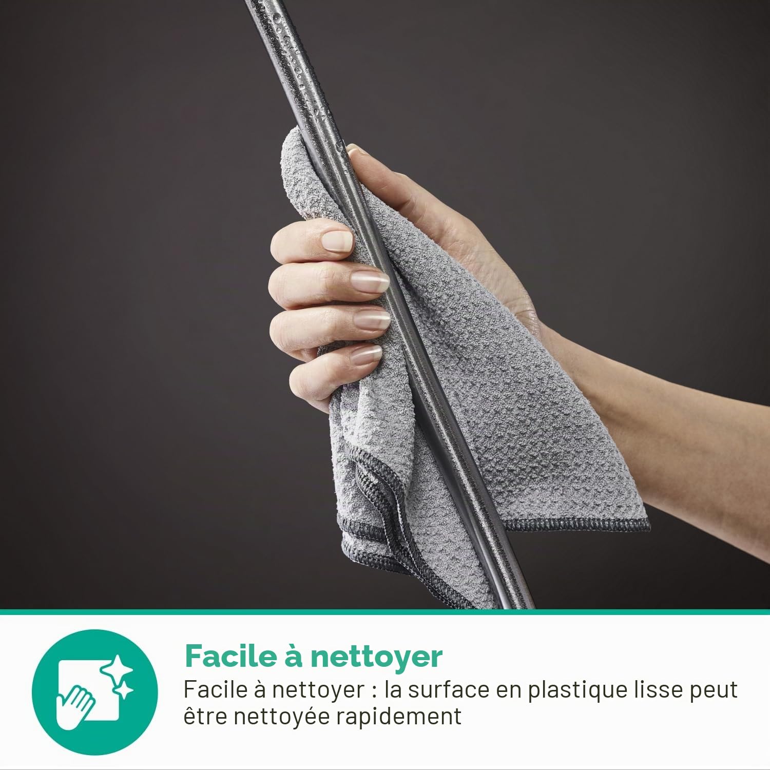 hansgrohe Isiflex - Flexible de douche universel 1,60 m, tuyau de douche avec protection anti-pliure et écrou tournant anti-torsion, avec joints d'étanchéité, Chromé, 28276000