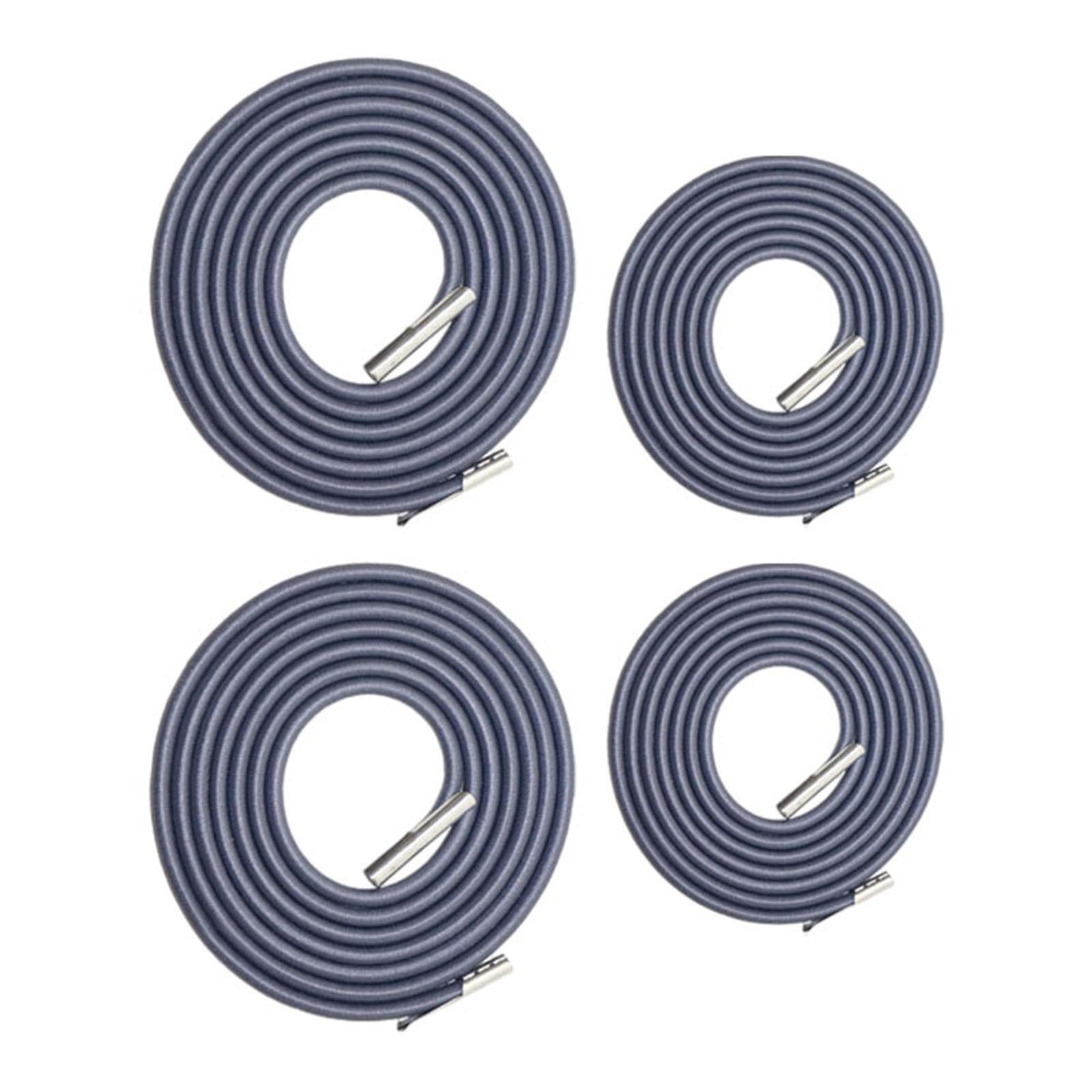 LIXSAZSE Replacement Cord For O Chair Recliners Bungee Chairs Cord Premium Elastic Cords Repair Sturdy Nature Durable Replacement Laces Antigravity Chair, Dark Grey