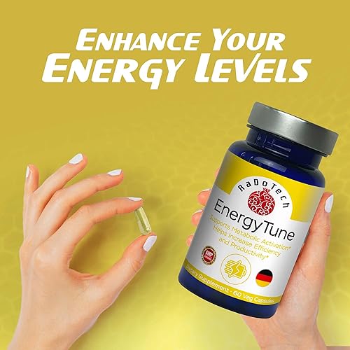 Vista 7 de Suplementos energéticos EnergyTune, aumenta la absorción de nutrientes y promueve la salud general y el apoyo inmunológico - Sin OMG, sin gluten