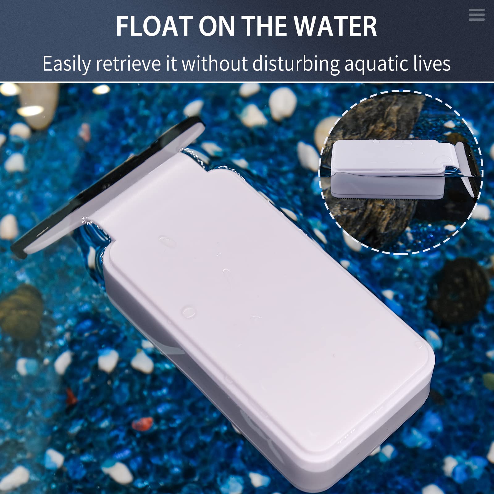 Qixuer 100 Piezas Peces De Acuario Filtro De Bio Bolas,Negro Bio Filtro