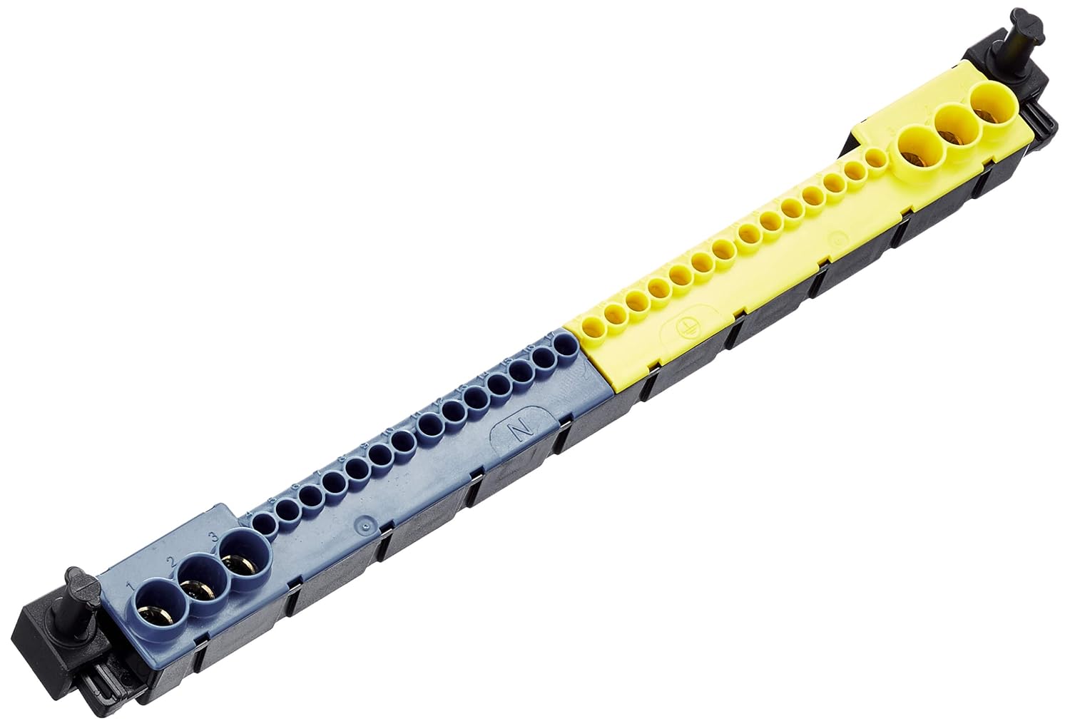 N-PE Plug-in Terminal 3x25mm2 and 14x4mm2
