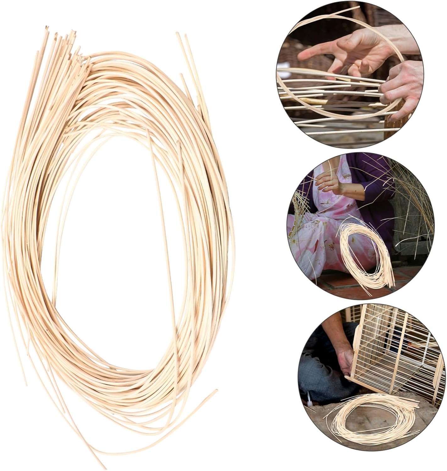 1 Roll Rattan Weaving Repair Material for DIY Chair Furniture
