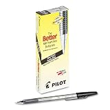 Pilot The Better Ball Point Pen, Fine Point 0.7mm, Black Ink, 12-Pack – view 1