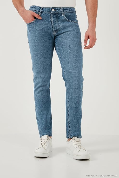 Buratti Slim Fit Düşük Bel Dar Paça Jeans Erkek KOT PANTOLON 1115C70NAPOLI