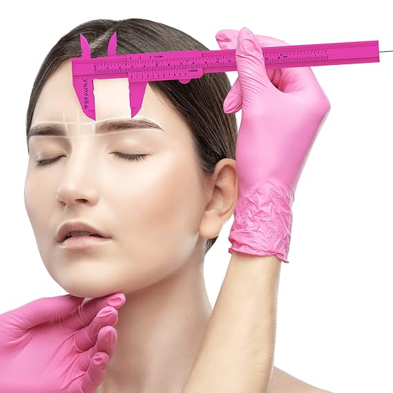 Eyebrow Mapping Bundle: Pink Mapping String and Eyebrow Caliper
