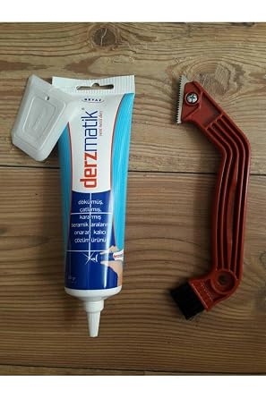 Derzmatik-Derz Filler Large Tube + Joint Engraving Apparatus White