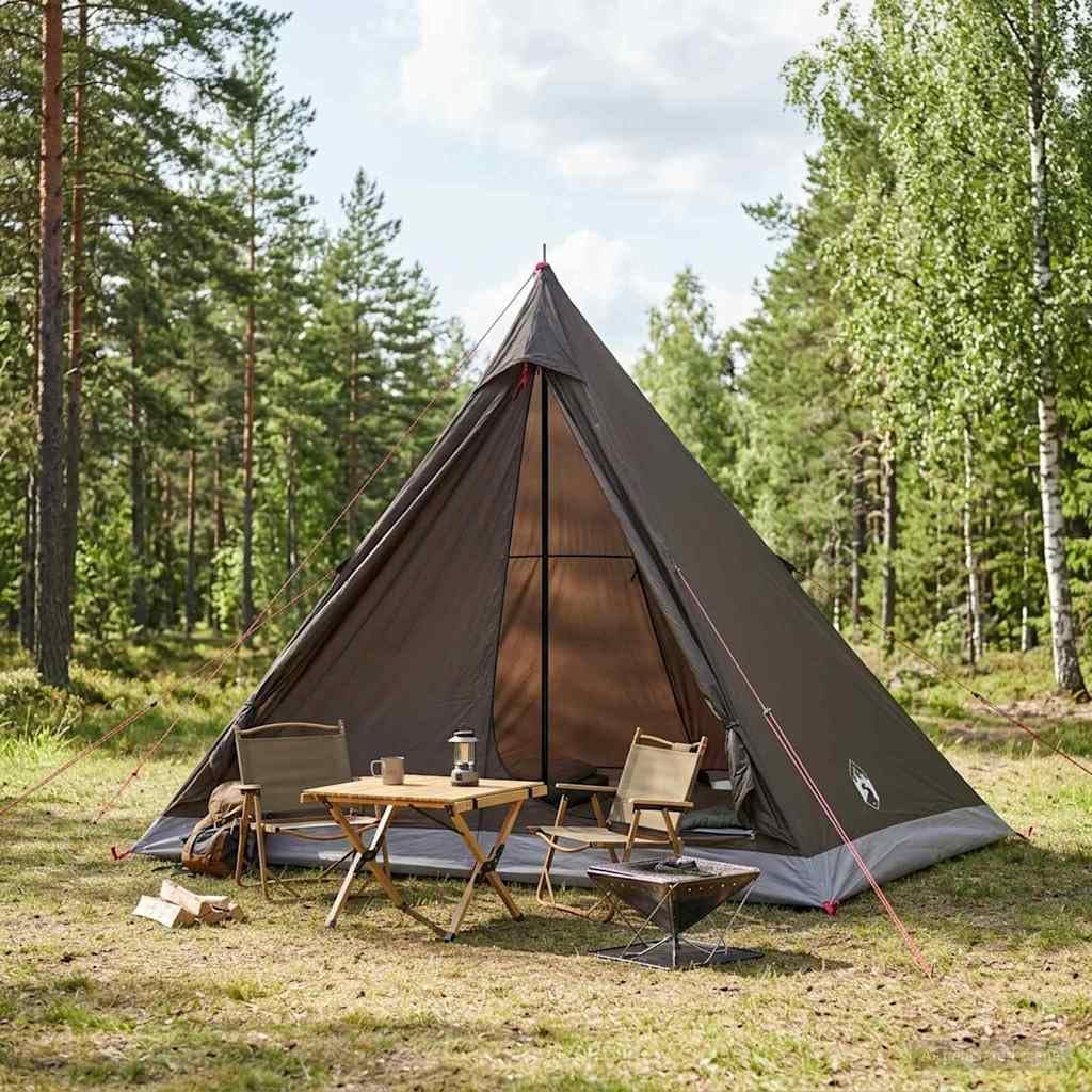 Tenda da trekking per 2 persone, mimetica, leggera tenda da campeggio per attività all'aperto ed escursionismo, tenda a cupola in poliestere 185T, con borsa per il trasporto, picchetti e