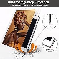 Vista 6 de Funda para Samsung Galaxy Tab S10 Lite / S10 FE / S9 FE 10.9 pulgadas, delgada de piel sintética con soporte de múltiples ángulos y función