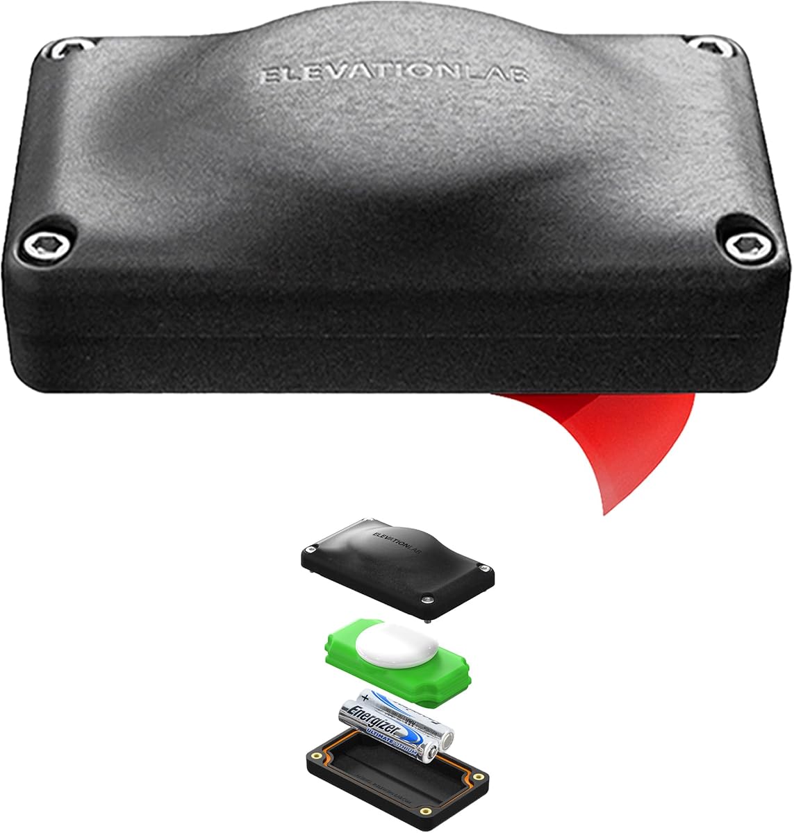 Elevation Lab AirTag 5-Year Extended Battery - Adhesive Mount