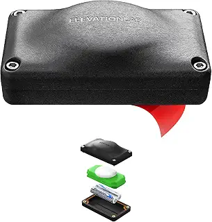 Elevation Lab AirTag 5年延長バッテリー - 粘着マウント | 単4形乾電池使用、コンパクト、防水、CR2032交換用CR2032の5倍の容量。