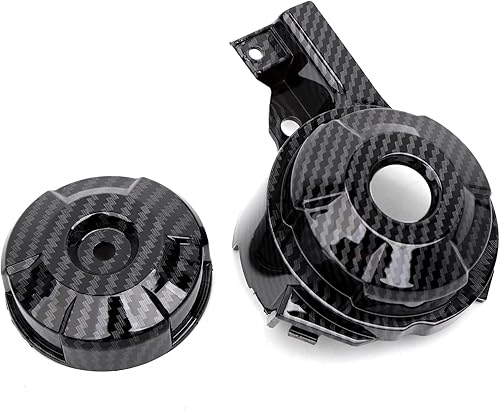 Miniatura 6 de Mokuo Cubierta redonda de la cerradura de la fibra de carbono de la motocicleta para Honda Grom Msx125 SF 2013-2016 Carenados Kit piezas