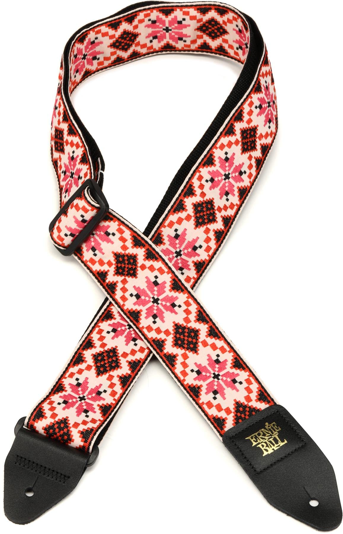 Ernie Ball Cinnamon Needlepoint Jacquard Guitar Strap