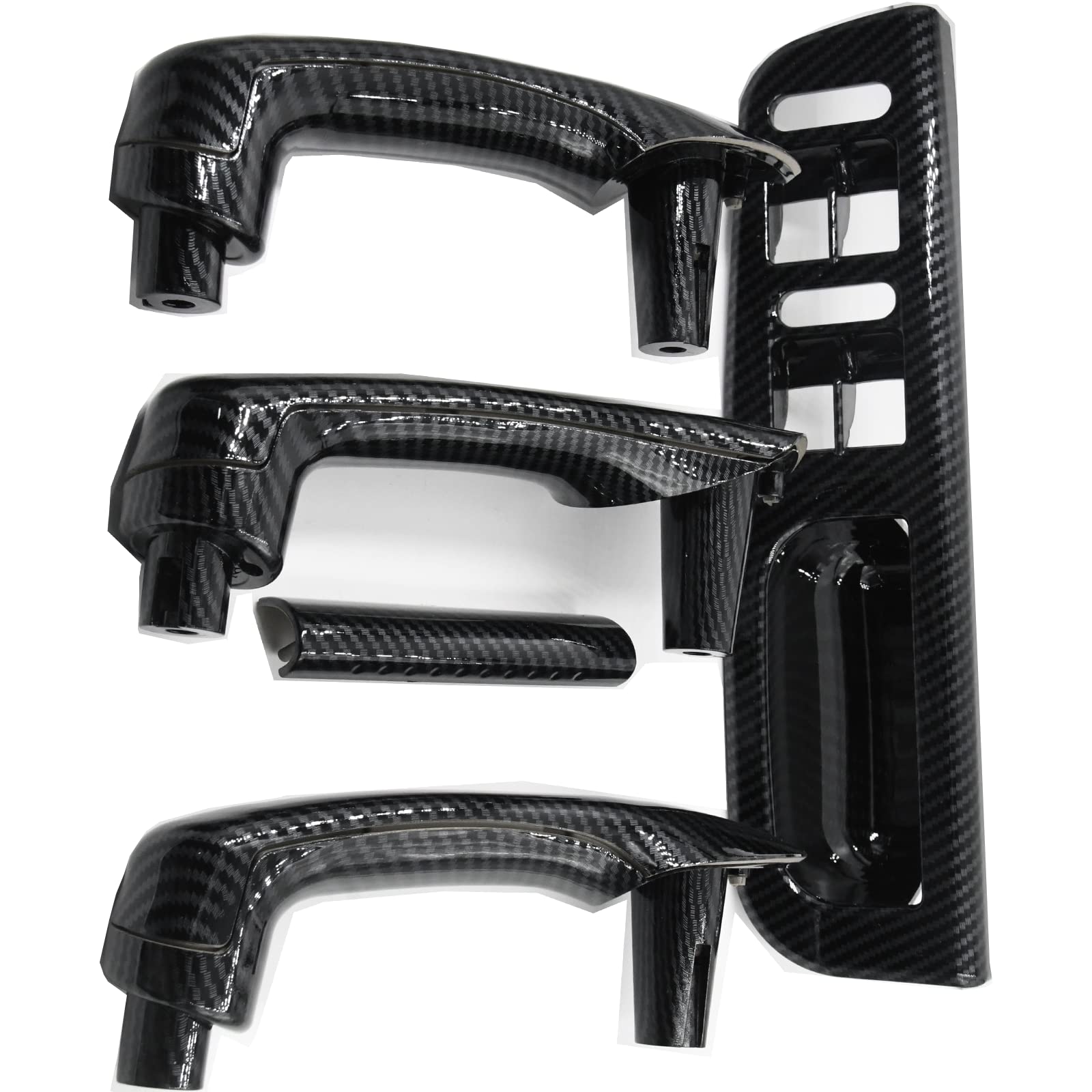 Accoudoir de poignée de porte intérieure en fibre de carbone compatible avec VW Bora Golf 1999-2004 4 MK4 1J0867171A 1J4867179A 1J0867172A 867180A 3B1867171E