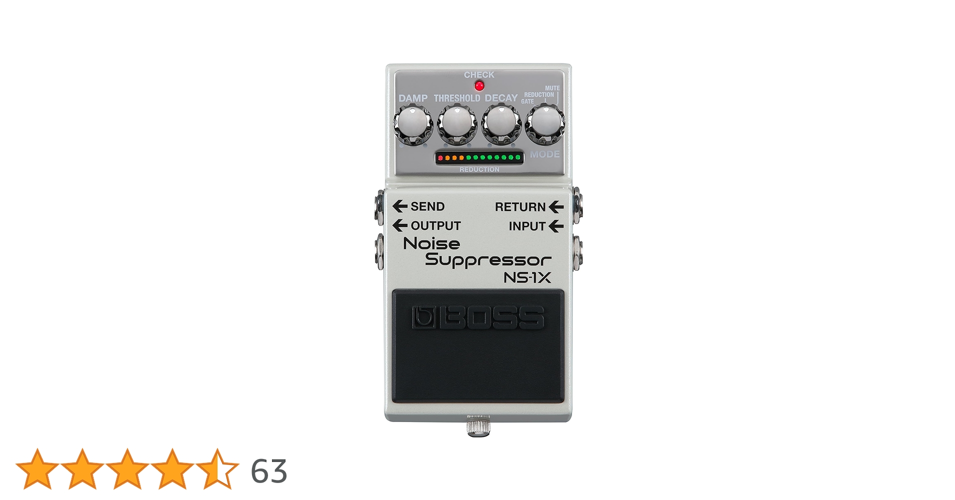 Amazon | Boss NS-1X ノイズサプレッサーペダル | エレキギター