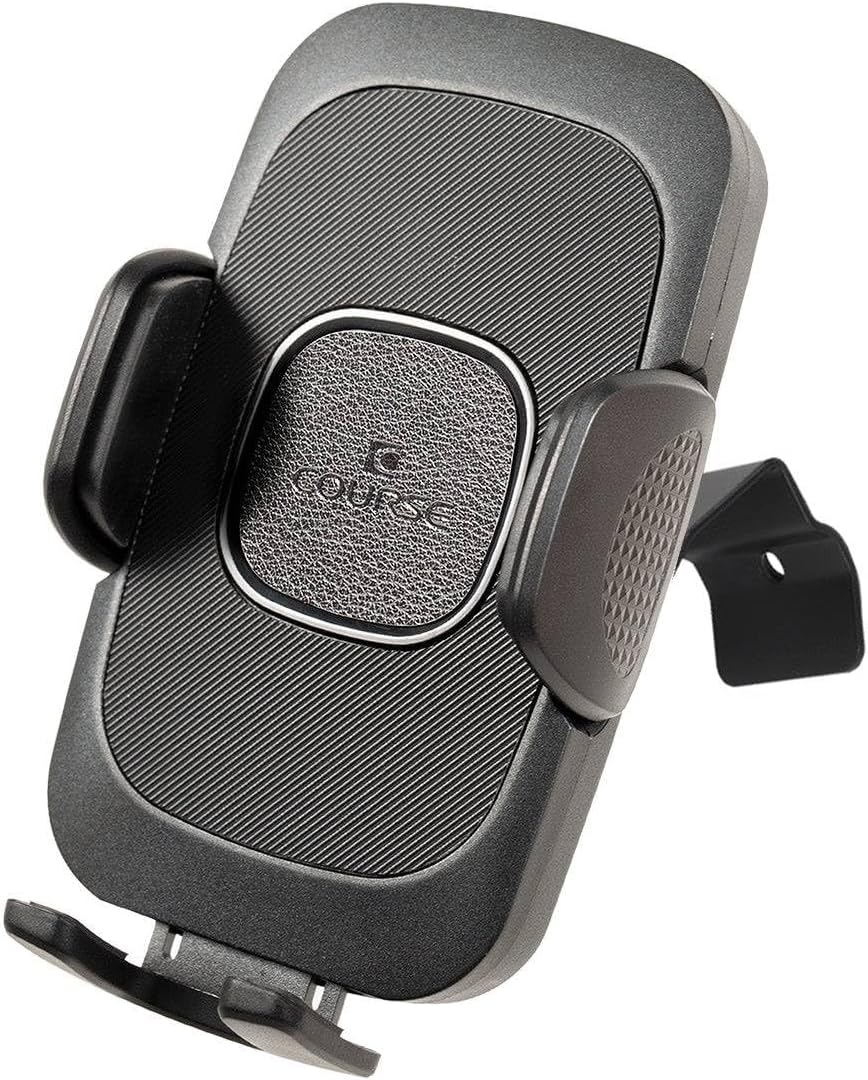 Course Motorsports Direct Fit Phone Mount - Tesla Model 3 (2018-2023), Model Y (2020-2025) - Left - Wireless Charger Compatible with MagSafe - QI1