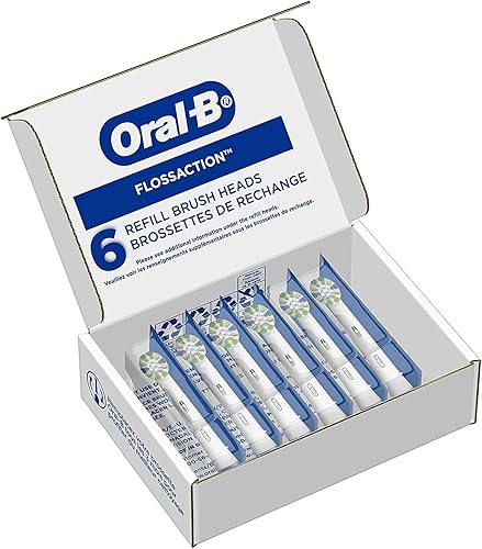 Miniatura 2 de Oral-B Floss Action - Cabezales de cepillo de repuesto para un cepillo de dientes eléctrico Oral-B (6 unidades)