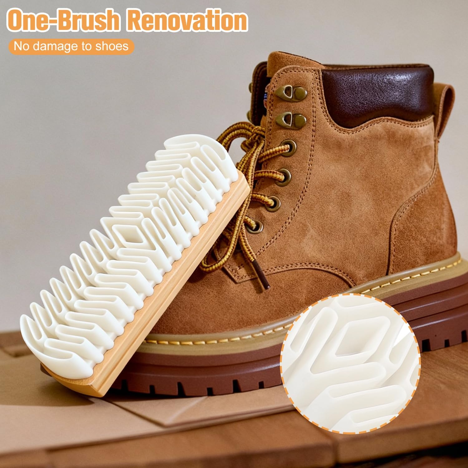 2Pcs Suede Brush for Shoes, Nubuck Brush Suede Eraser Suede Shoe Brush Suede Shoe Cleaner, Rubber Shoe Brush for Shoes, Bags, Coats, and Suede Accessories