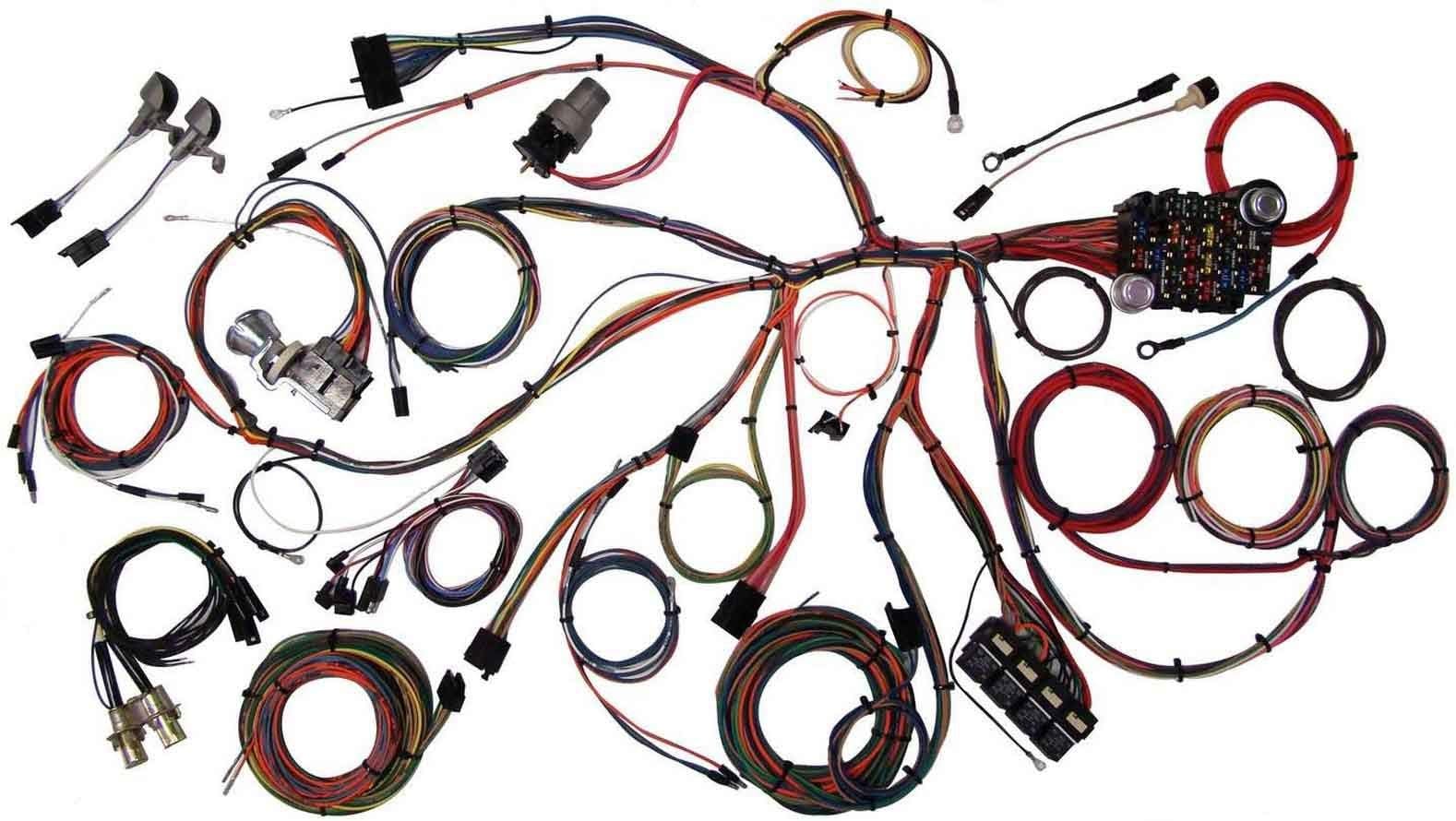 American Autowire Car Wiring Harness, Classic Update, Complete, GM A-Body 1968-69, Kit (510055)