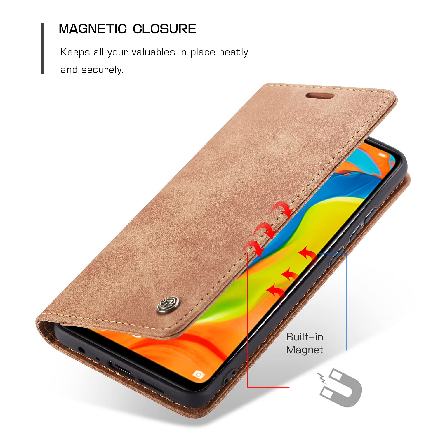 Custodia Huawei P30 Pro - Vera pelle - Selencia Flip Cover