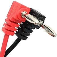 Vista 3 de XMHF Multímetro digital Banana Plug Conector Prueba Eléctrica Cable Sonda Cable 1000V 31.5 in Par Largo
