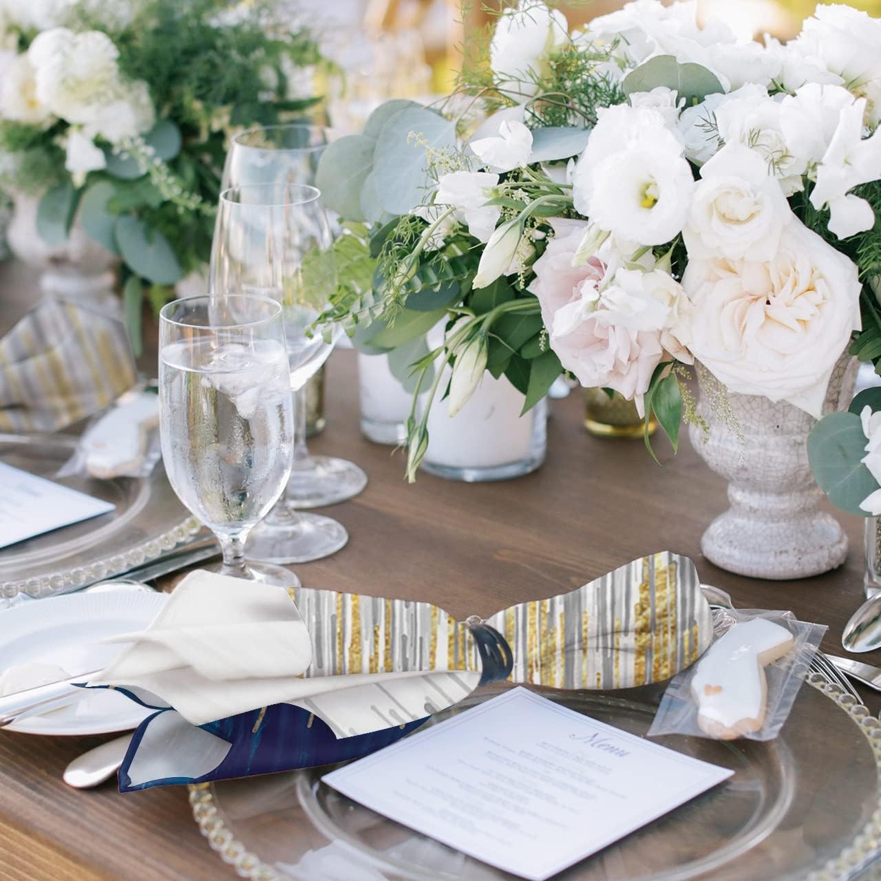 Abstract Colors Cloth Napkins Set Festive Banquet Wedding Decor Tea Towel Kitchen Dinner Table(6pcs)