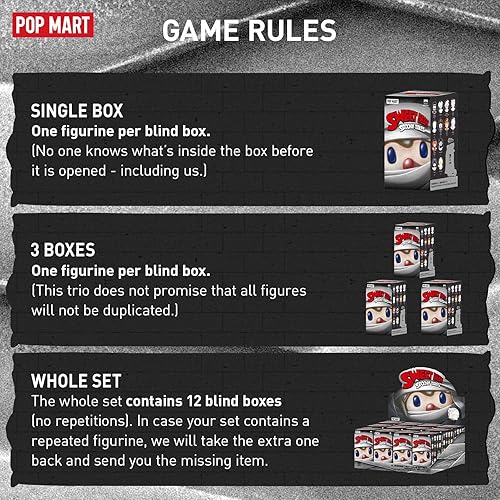 Miniatura 2 de POP MART Figuras de caja ciega de cuentos espeluznantes de Sweet Bean, caja de diseño aleatorio, juguetes para decoración moderna de Halloween para