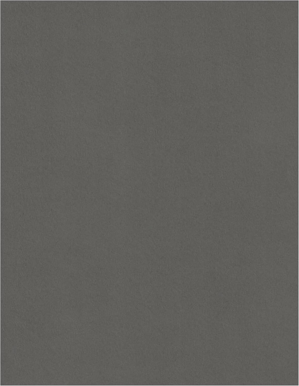 Cardstock Warehouse Lessebo Rhino Cardstock Paper – 50 Sheets, 8.5 x 11" - 83 lb. / 225 GSM Premium Matte Dark Gray Card Stock for Scrapbooking, Die-cutting, Card Making, and DIY Projects