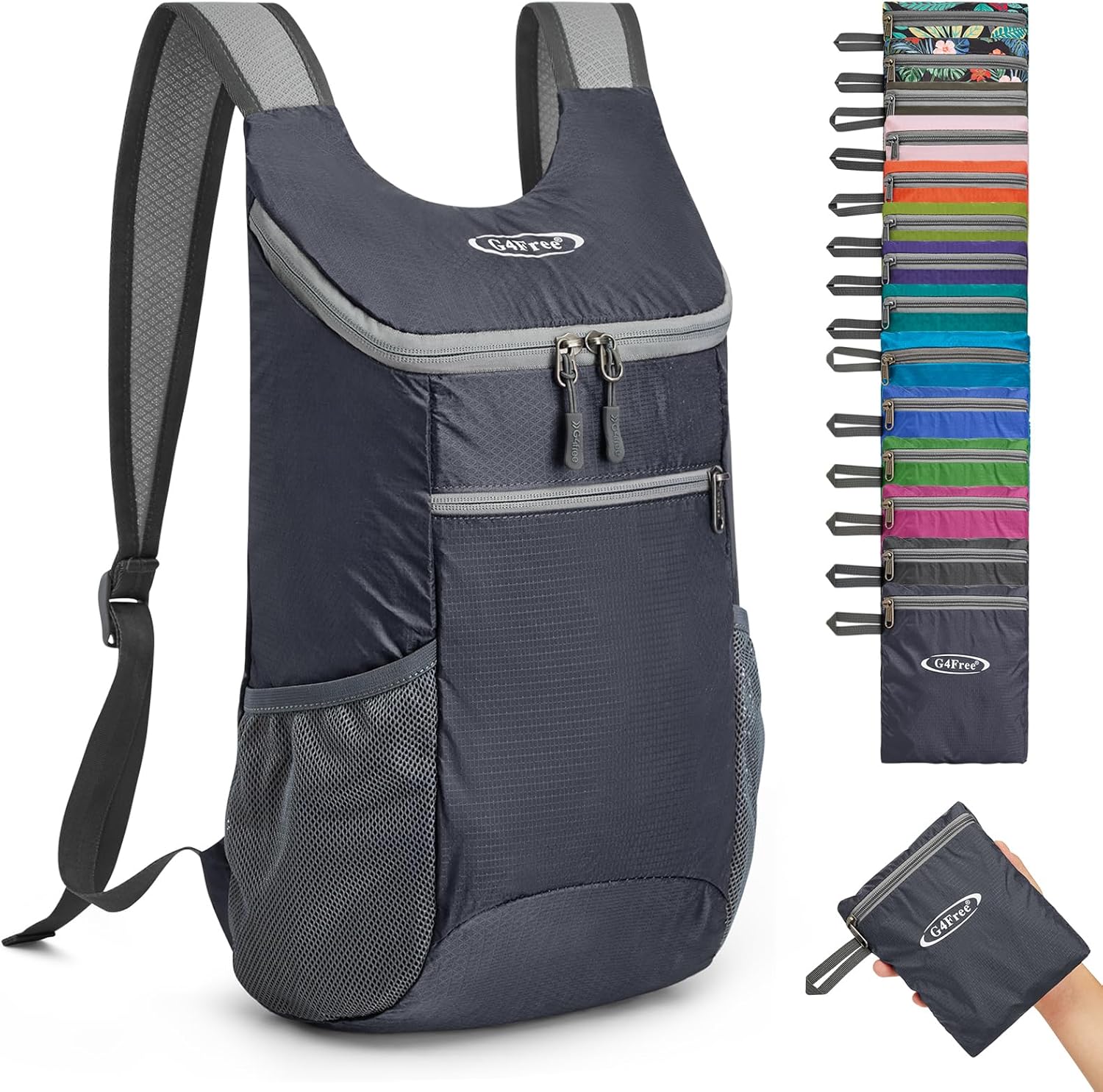 G4Free Lightweight Packable Hiking Backpack for Men Women