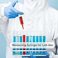 Vista 6 de JOLLY PARTY 30 Pack 20mL Syringes, Plastic Syringes with Catheter Tip and Cap, Individually Sealed Feeding Syringe For Dogs, Measuring Syringe For