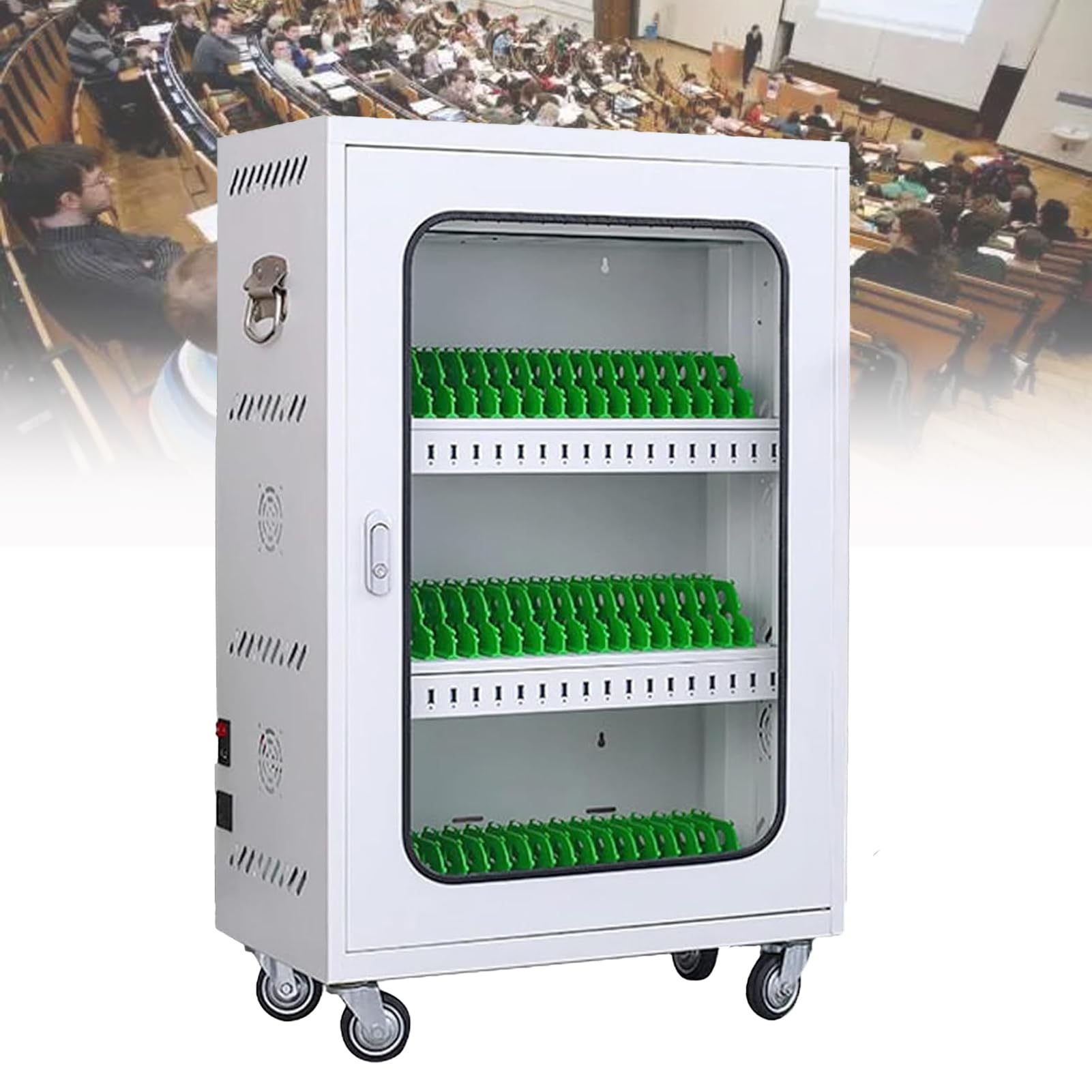 GTHTUHFD Usb Rechargeable Phone Storage Locker With Charging Station For School Classroomssecure Organized And Convenient Mobile Device Management,50slots