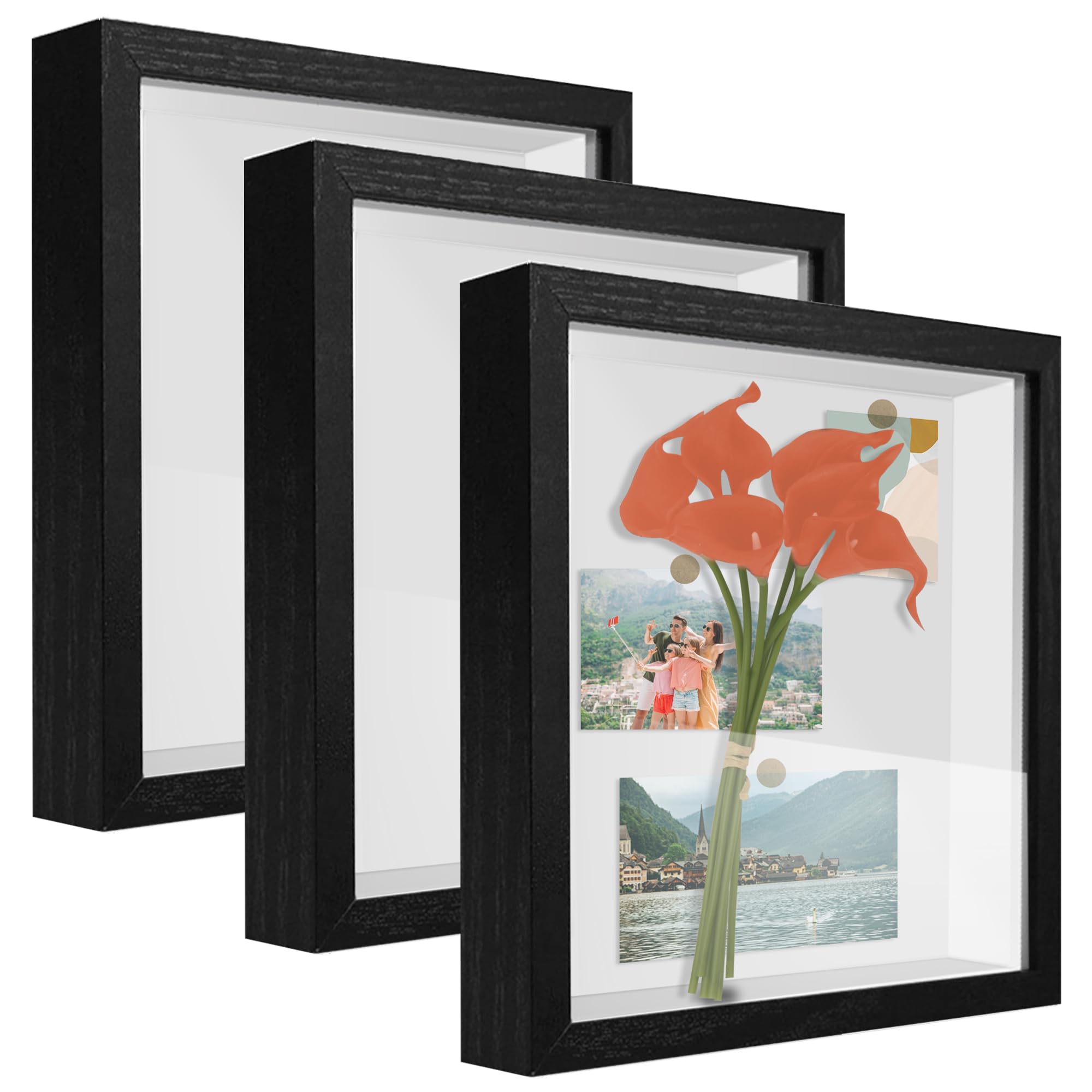 Cadres photo 3D vitrines pour sublimer vos billets de concert et souvenirs de voyage