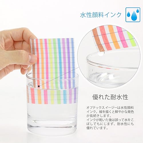 Miniatura 6 de Zebra B-WKS11-R Optex 1 EZ - Resaltador, rojo, 10 piezas