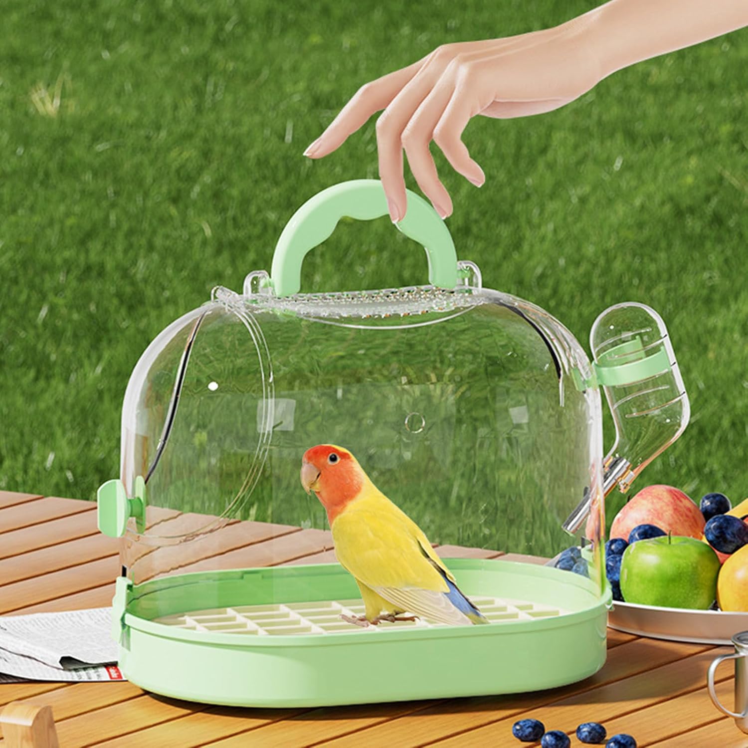 Carry Case for Cage Carrier Bag for Bird Enthusiasts for Camping and Travel Carrier Travel Cage for Large Bird