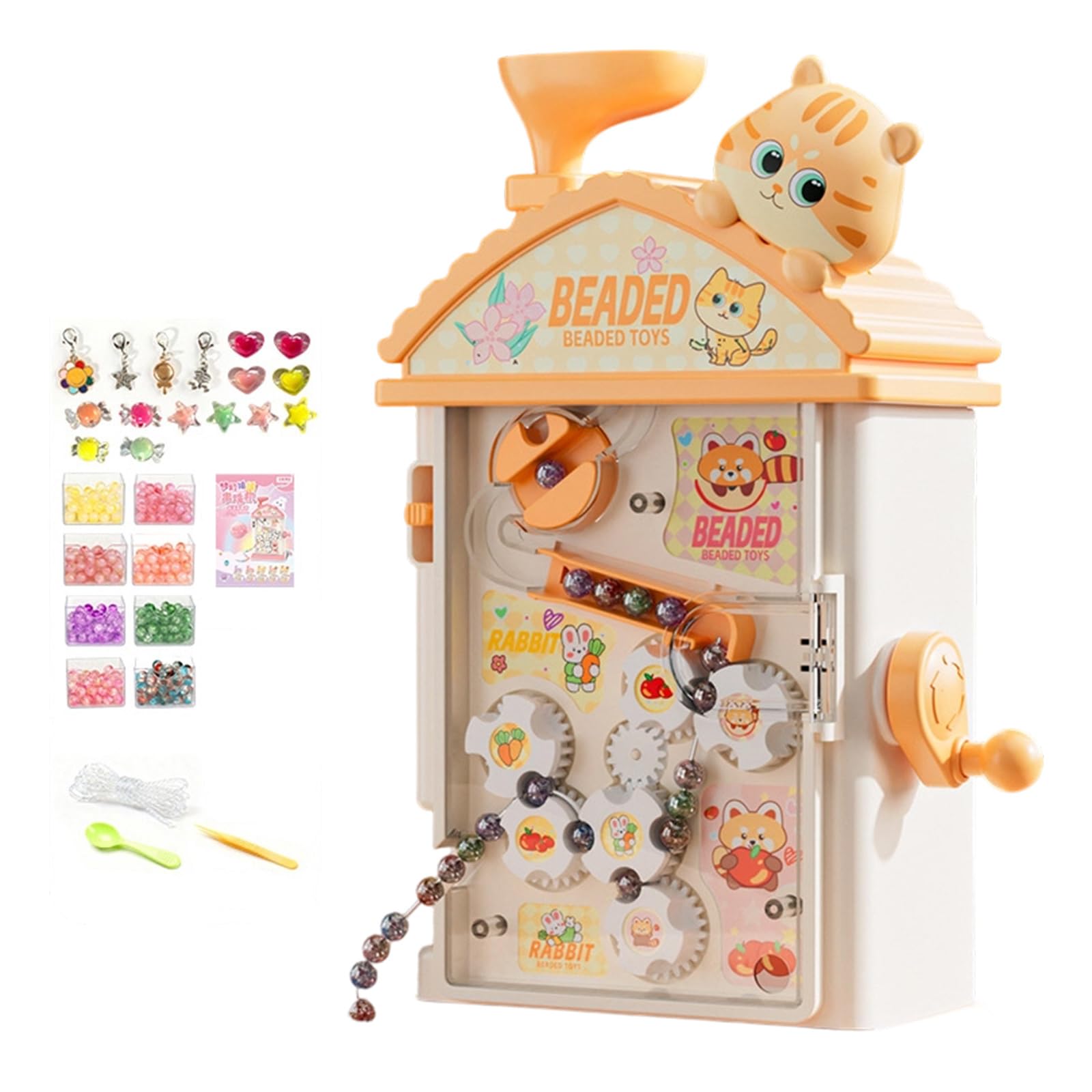 PQSIBBG Semplice infila perline automatico 400 perline giocattolo per Maker Set creativo divertente educativo