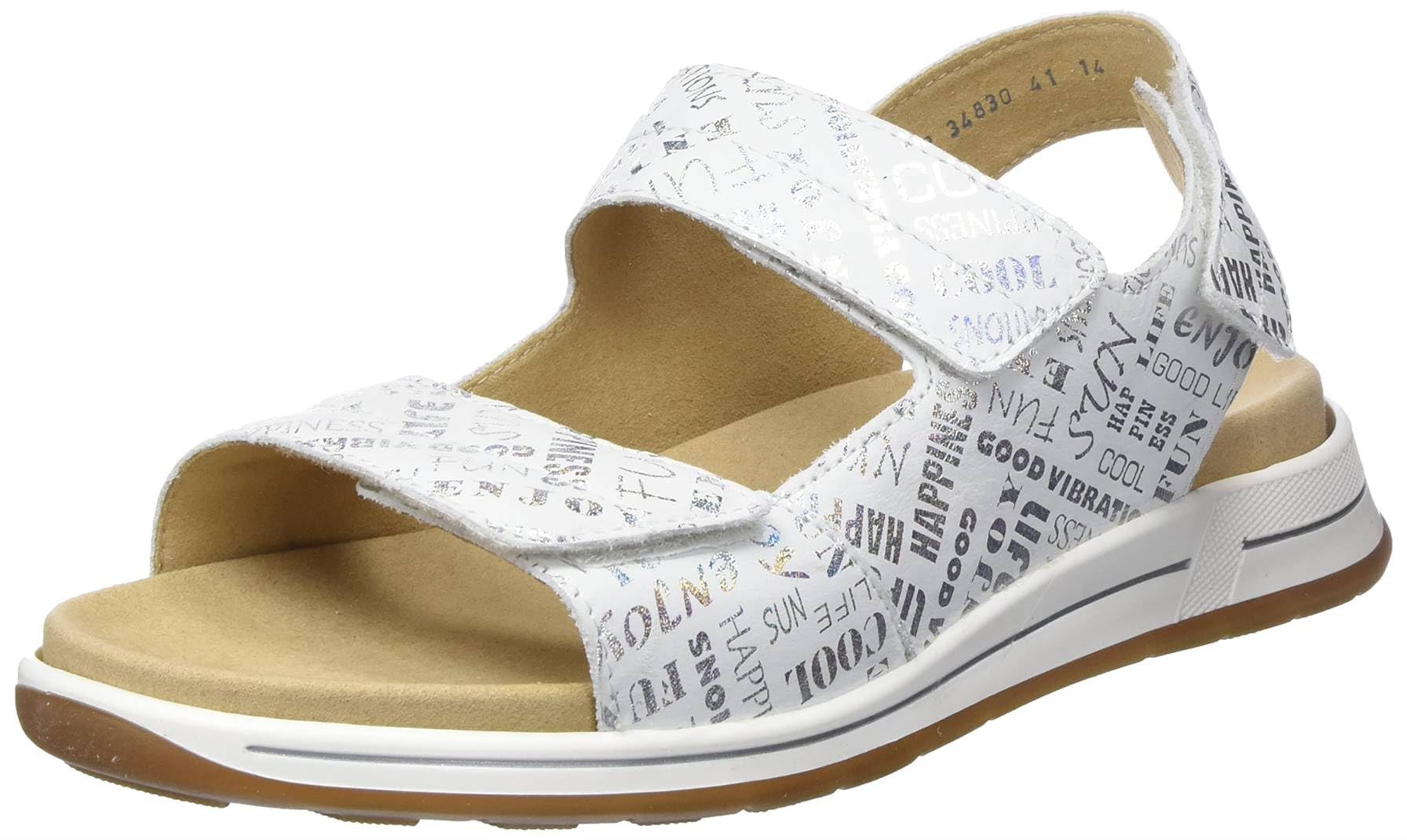 ARA Women's Osaka Sandals, Nebbia, 39 EU Weit