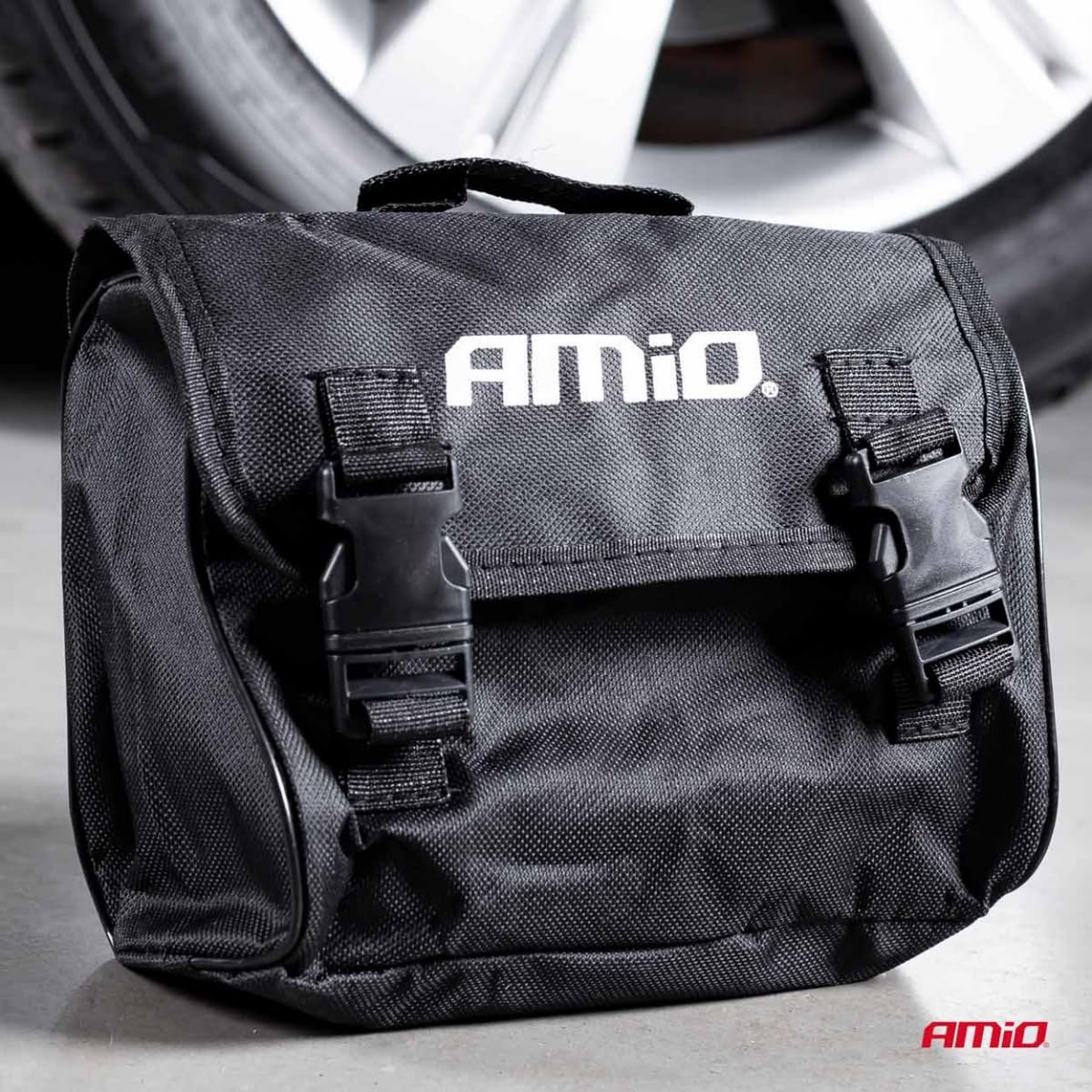 Compresor metálico portátil de Aire para Coche 12V HQ Acomp-03