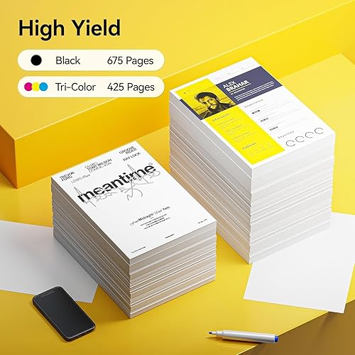 Miniatura 3 de 65XL para HP 65 65XL Cartuchos de tinta para HP DeskJet 3755 2655 3720 3722 3723 3752 3752 3758 2652 2655 2624 Envy 5055 5052 5058 AMP 100 120