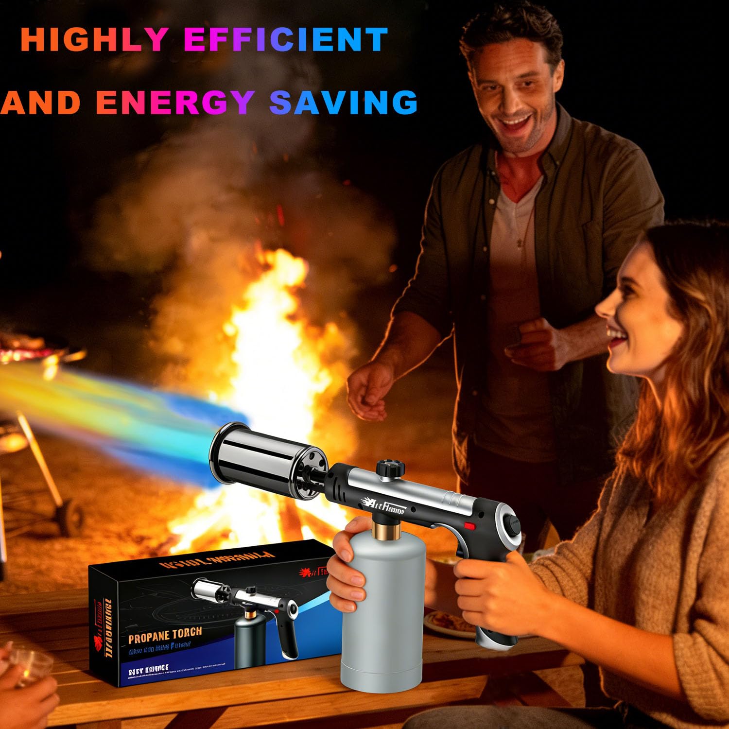 zycBernoi Propane Torch Gun - Instant Heat! -6