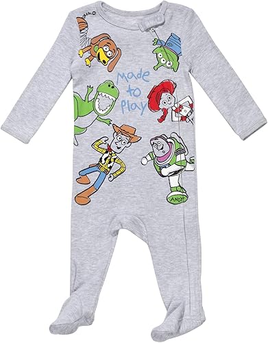 Miniatura 4 de Disney Baby 2 Pack Zip Up Sleep N' Plays Recién Nacido a Bebé Tallas (Recién Nacido - 24 Meses)