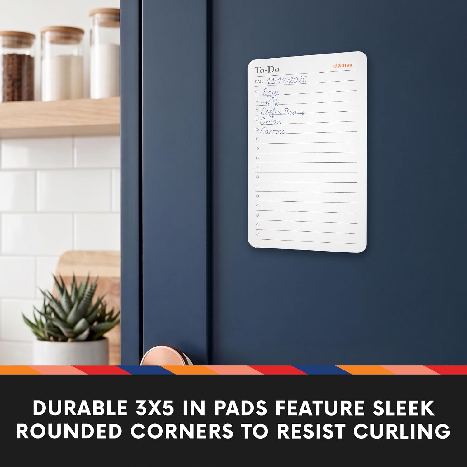 Notsu to Do List Sticky Notes 2pk, 3" x 5" image 5