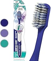 Vista 14 de GuruNanda Cepillo de dientes gigante suave con cerdas en espiral de doble acción, agarre Ergo Dexa antideslizante, ayuda a blanquear los dientes