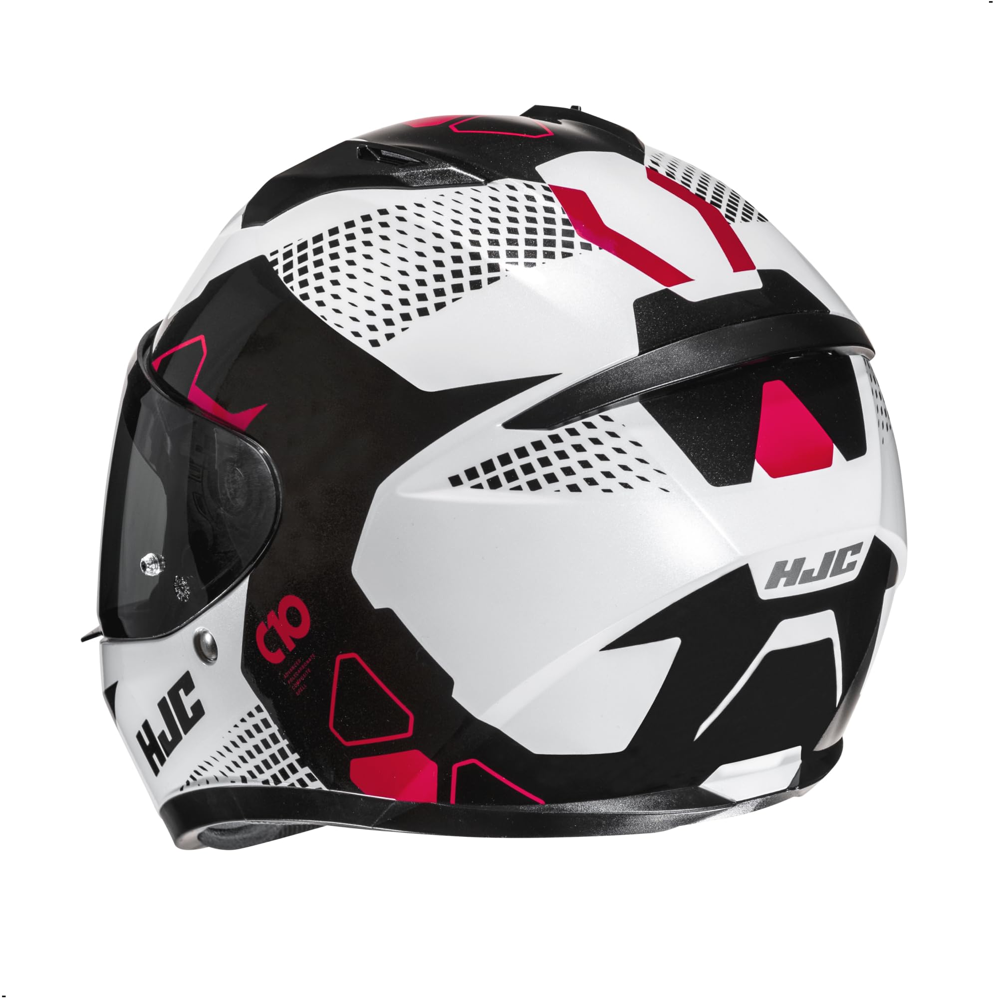 Amazon.com: HJC C10 ASPA Full Face Motorcycle Helmet with HJ
