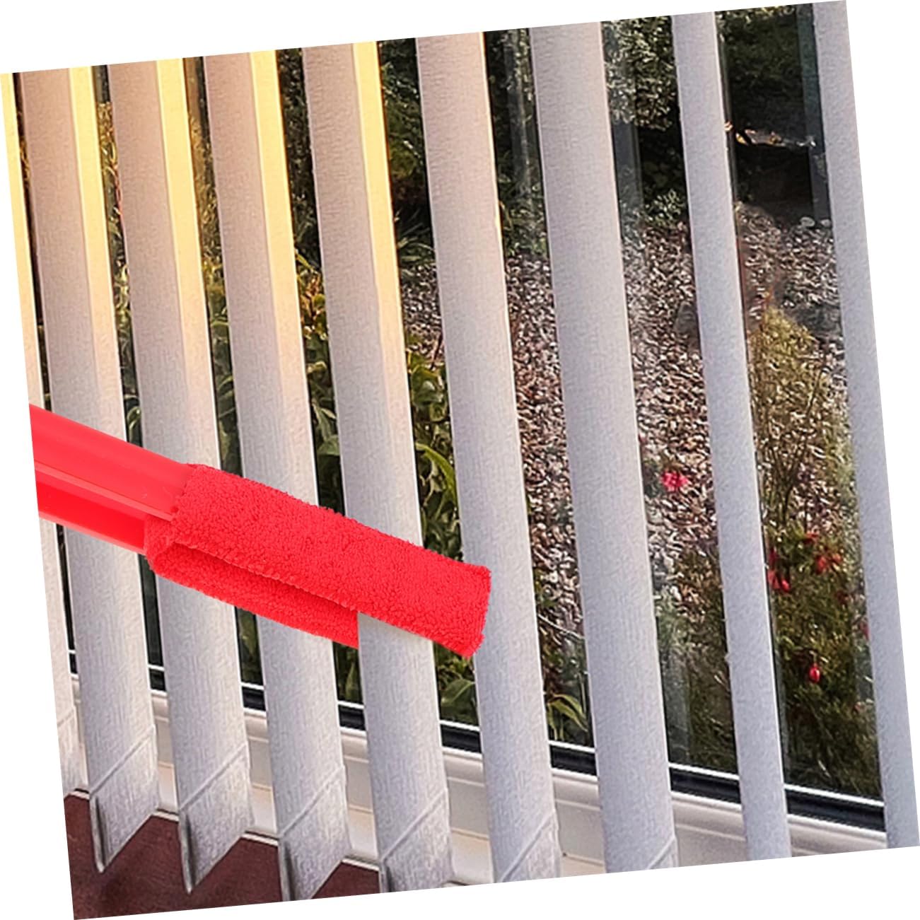 4pcs Shutter Cleaner Duster Tool Kit Removable Sleeves for Efficient of Blinds Air Conditioners and Tight Spaces Lightweight and Sturdy Cleaning Supplies